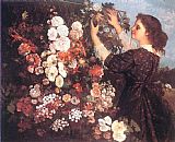 The Trellis by Gustave Courbet